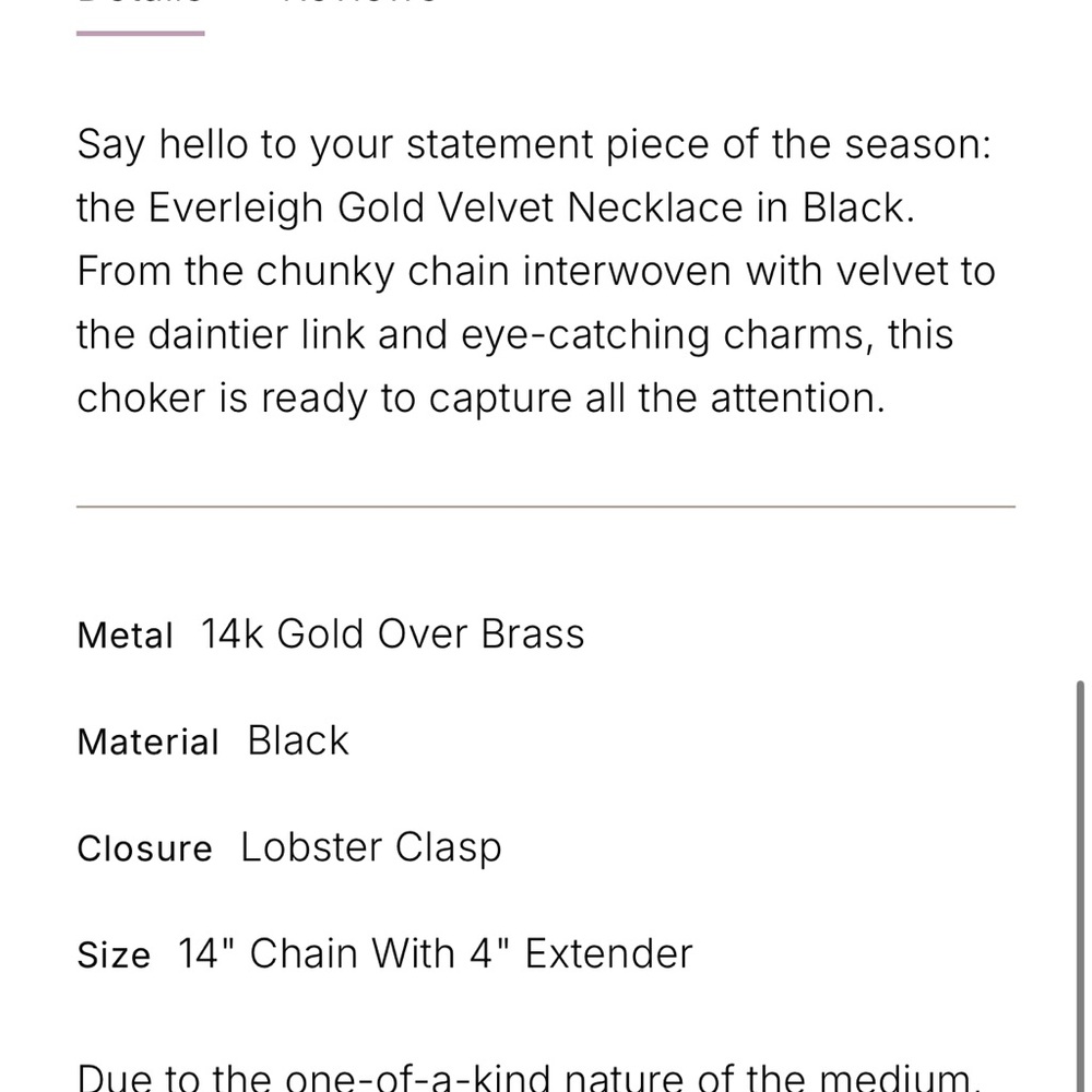Gold and Black Chain Necklace and Earring Set New with tags - Picture 9 of 9